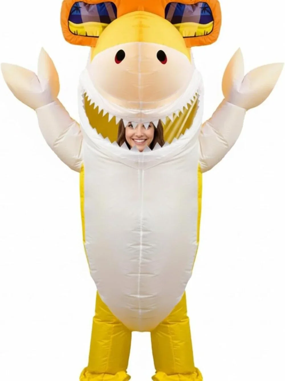 Inflatable Shark Costume for Adults - Fun Party Outfit, Unique Halloween Costume